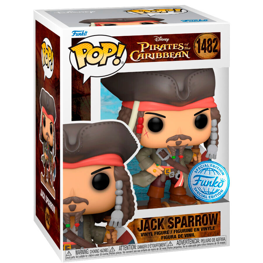 Pirates of the Caribbean Jack Sparrow Exclusive Funko POP